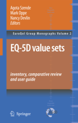 EQ-5D value sets: inventory, comparative review and user guide